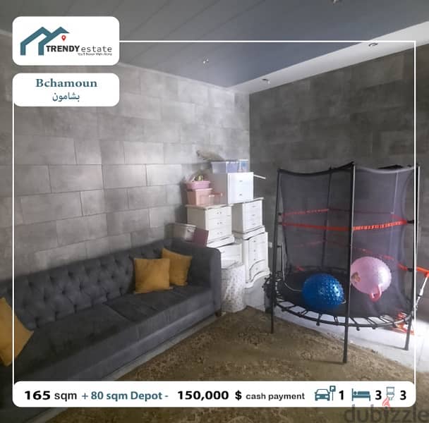 apartment for sale in bchamoun yahoudiyeh شقة للبيع في بشامون اليهودية 15