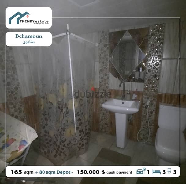 apartment for sale in bchamoun yahoudiyeh شقة للبيع في بشامون اليهودية 16