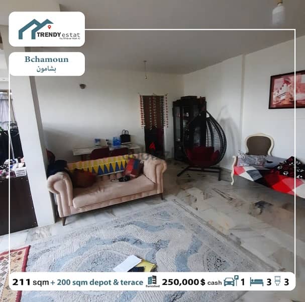 apartment for sale in bchamoun yahoudeyeh شقة للبيع في بشامون اليهودية 10
