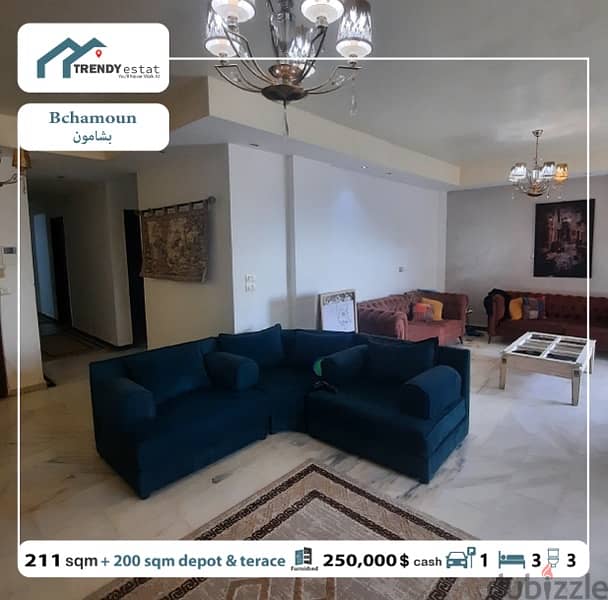 apartment for sale in bchamoun yahoudeyeh شقة للبيع في بشامون اليهودية 16