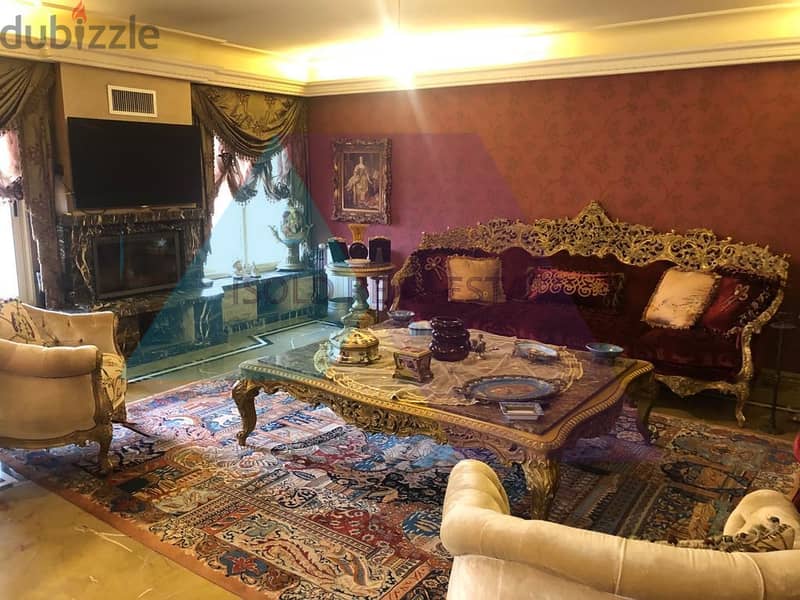 Luxurious Furnished 512m2 apartment with a terrace for sale in Hazmieh 2