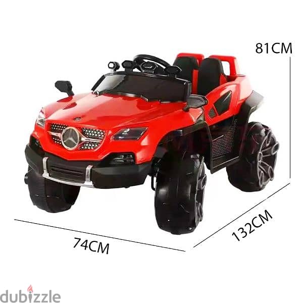Electric 12V Battery Operated Children Big Jeep 1