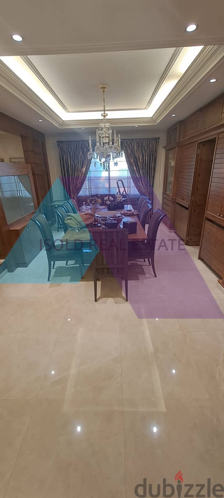 Furnished Lux 270 m2 apartment+terrace for sale in Baabda/Brazilia 1