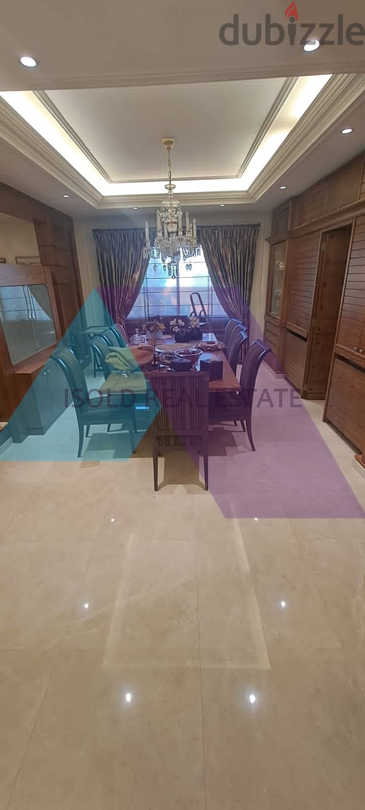 Furnished Lux 270 m2 apartment+terrace for rent in Baabda/Brazilia 1