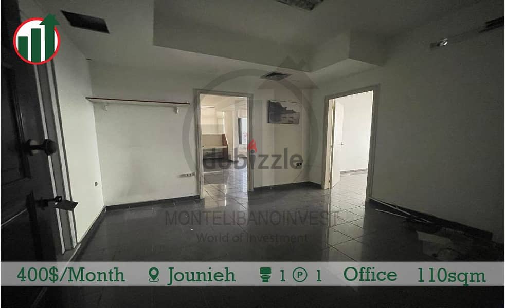 Office for rent in Jounieh! 2