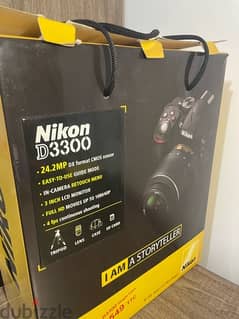 NIKON D3300 Camera WITH TRIPOD