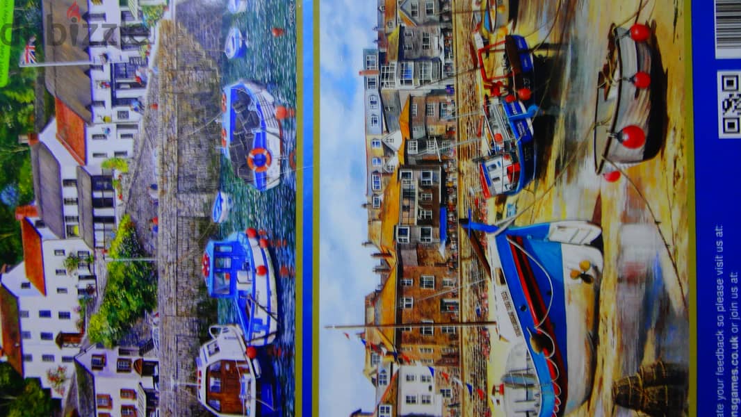 Gibsons West country puzzle 4 500pcs puzzles in one box 49*34 cm each 4