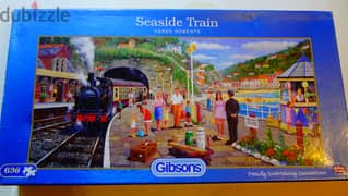 Gibsons Seaside train puzzle 636 pcs 68*32 cm 0
