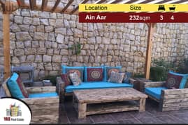 Ain Aar 232m2 | 150m2 Garden | Luxury Living | Super Prime Location |