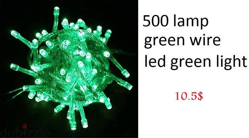 500 LED COLOR سيري 500اخضر 0