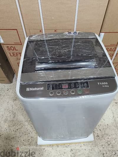 Washer Nateural 9kg Silver