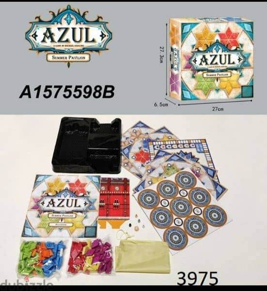 Azul summer pavilion board game 0