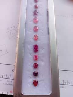 natural unheated ruby 20.50 ct 14 pieces