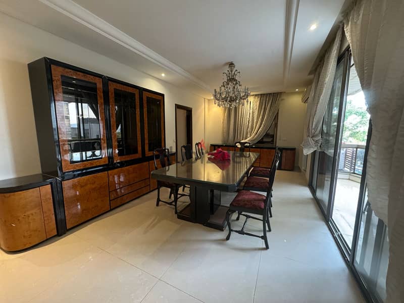 L14602-Spacious Furnished Apartment for Rent In Rihaniyeh Baabda 3