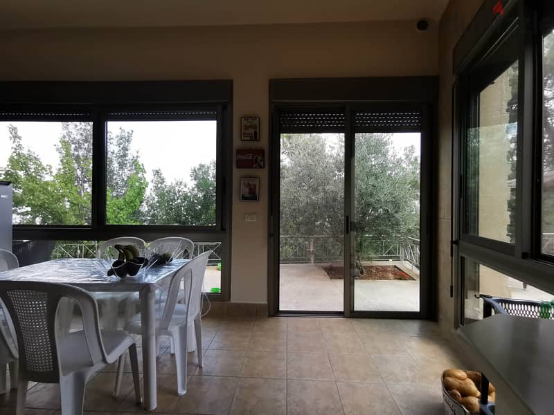 Furnished Apartment with Terrace for Rent in Roumieh 6