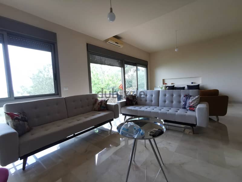 Furnished Apartment with Terrace for Rent in Roumieh 9