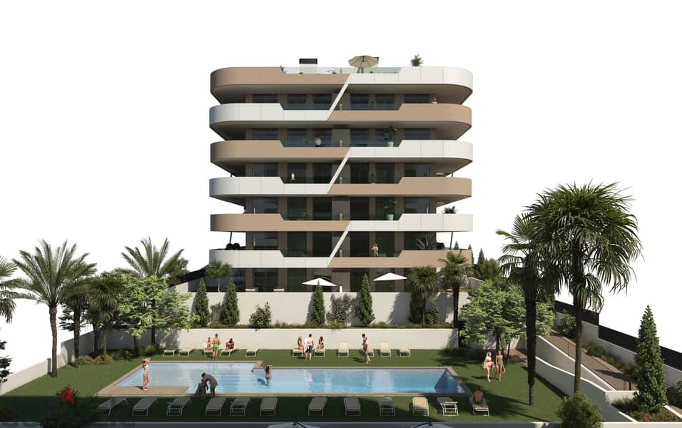 Spain Alicante new project luxury living, pool garden &terraces Ref#15 6