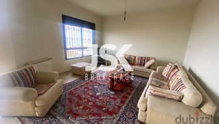 L14635-Furnished Apartment With Seaview for Rent In Mazraat Yachouh 0