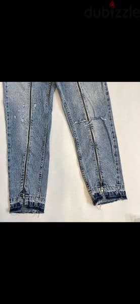bershka jeans s to xxL zipper up 9