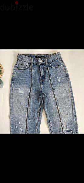 bershka jeans s to xxL zipper up 10
