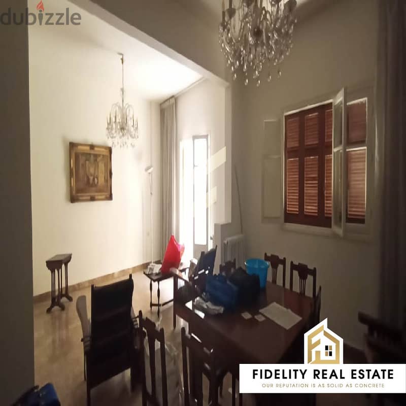 Apartment for sale in Achrafieh fassouh area FG4 3