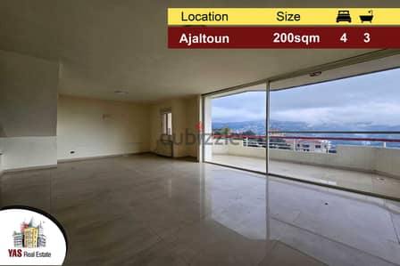 Ajaltoun 200m2 | Panoramic View | Catch | Prime Location | TO |