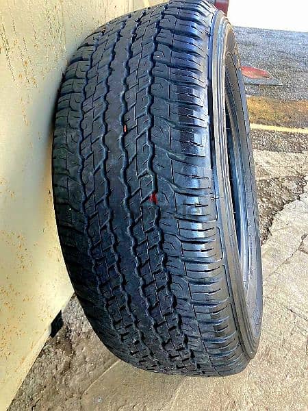 4 tires Dunlop 265 / 60 / 18  ( $ 95 ) 3
