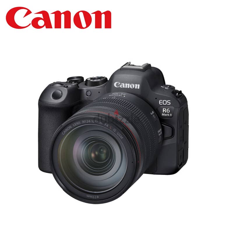 Canon EOS R6 Mark II Mirrorless Camera with 24-105mm f/4 Lens 0