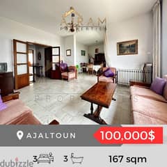 Ajaltoun | 167 m² | Prime Location