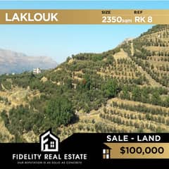 Land for sale in Laklouk RK8