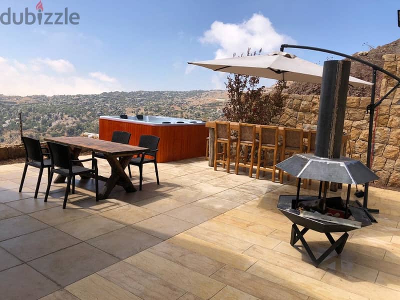 Luxurious Villa For Sale in Faraya | Panoramic Mountain View 2