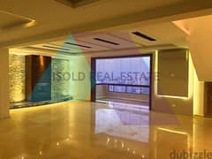 Lux, decorated 360m2 duplex +terrace+ open sea view for sale in Bsalim