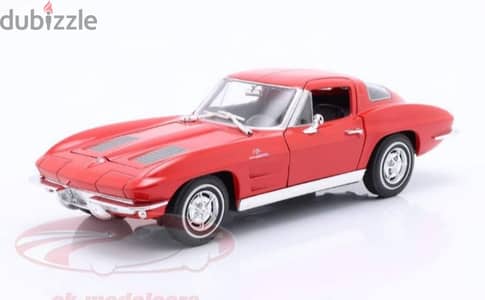 Chevrolet Corvette 1963 diecast car model 1;24