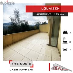 Apartment with Terrace for sale in Baabda Louaizeh 135 sqm ref#ms82125
