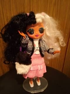WINTER DISCO DOLLIE LOL Black & white Special MGA As new wearing doll 0