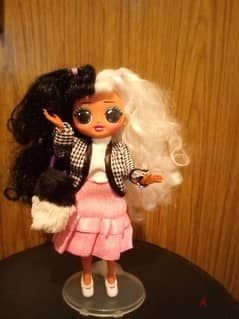 WINTER DISCO DOLLIE LOL Black & white Special MGA As new wearing doll