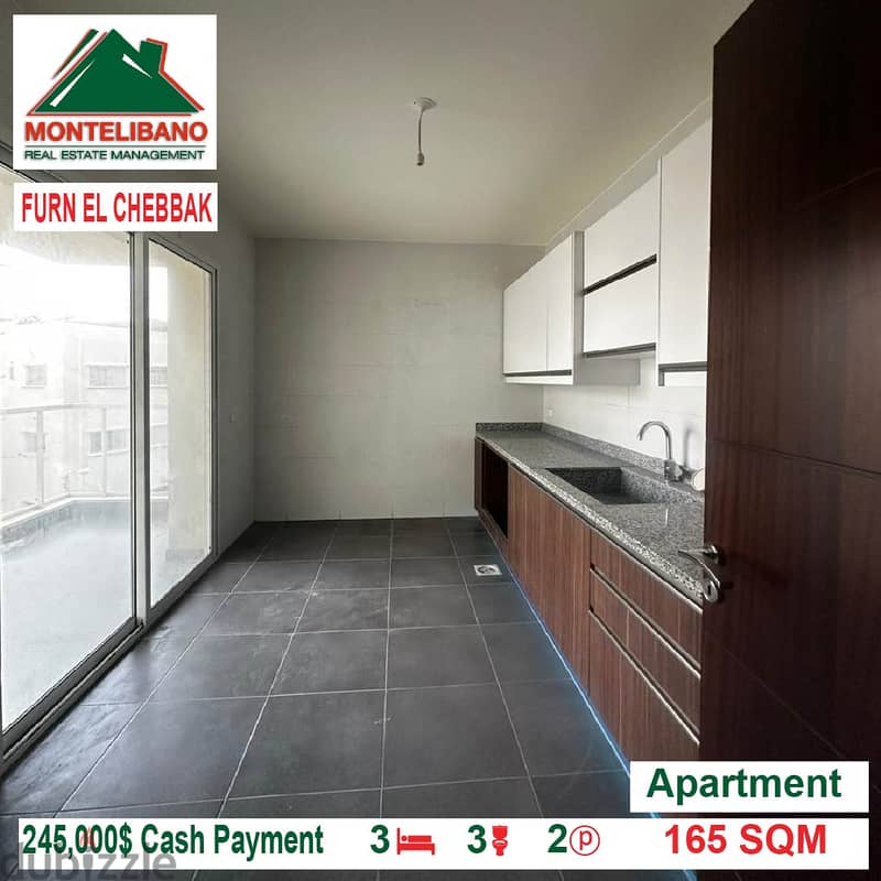 245000$!! Apartment for sale located in Furn El Chebbak 3
