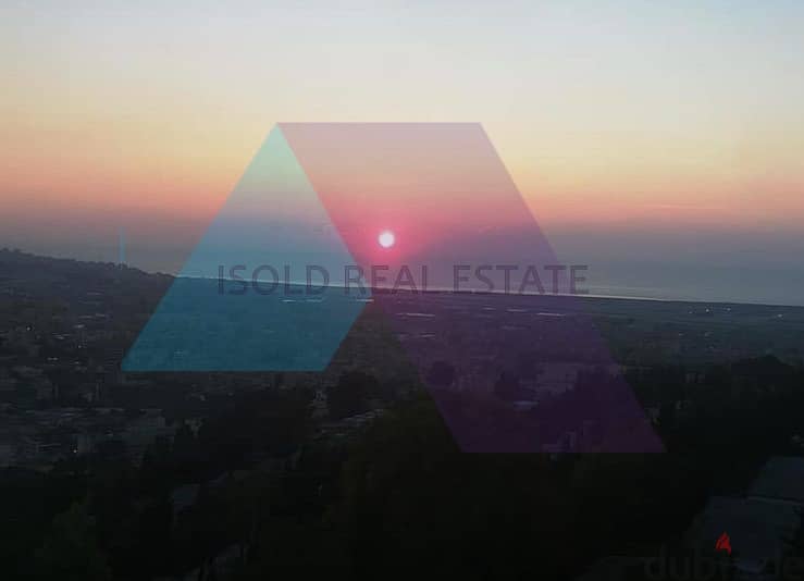 Lux decorated & furnished 150m2 apartment +sea view for sale in hadath 1