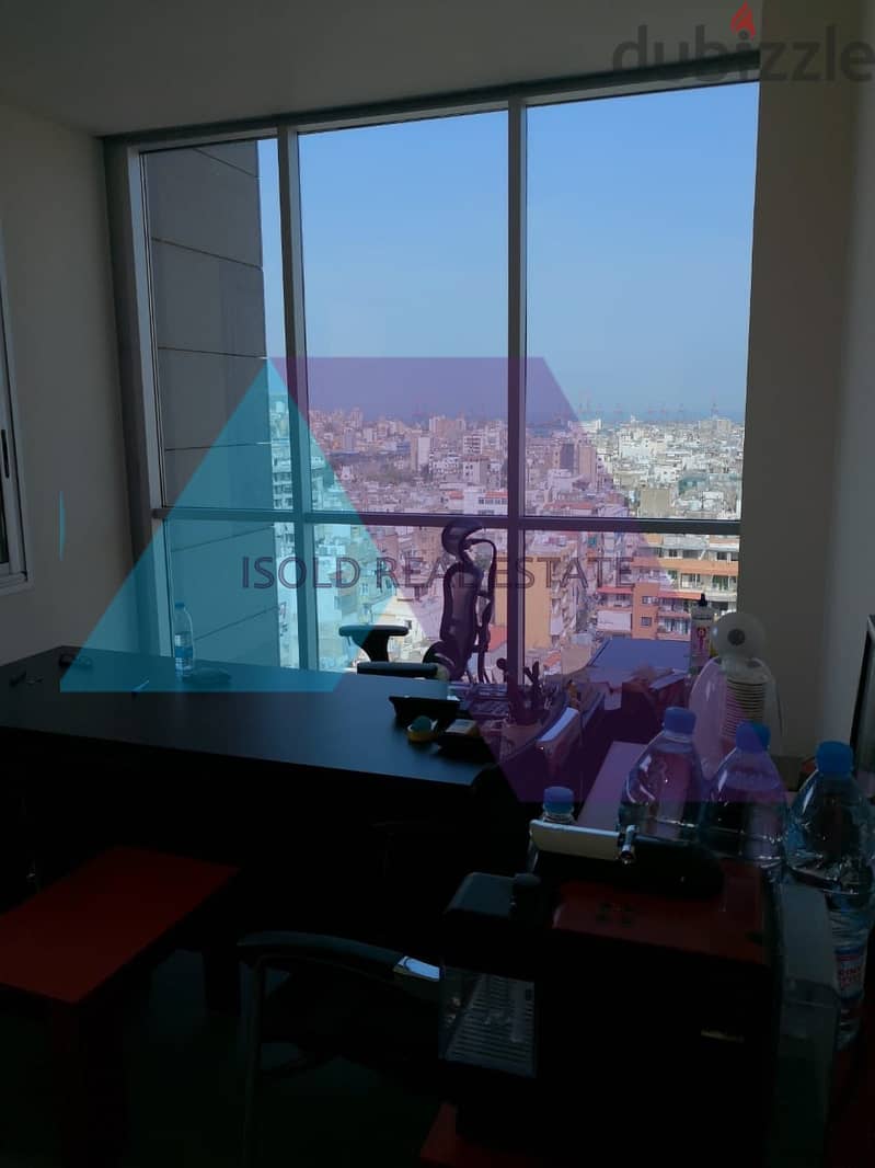A 80 m2 office + open city view for rent in Horech Tabet 3