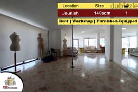 Jounieh 140m2 | 30m2 Terrace | Rent | Workshop space | Furnished | IV 0