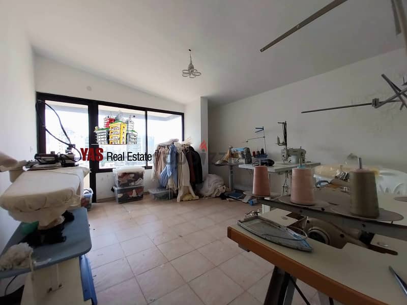 Jounieh 140m2 | 30m2 Terrace | Rent | Workshop space | Furnished | IV 1
