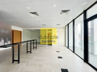 Fitted office for rent in Waterfront City Dbayehمكتب مجهز للإيجار