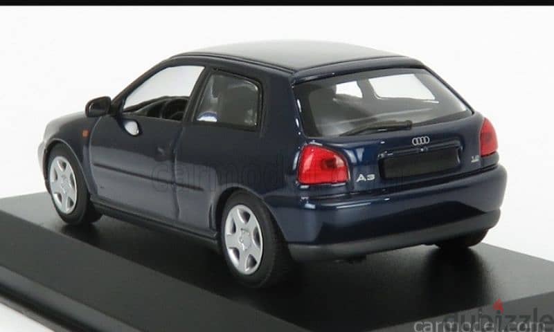Audi A3 1996 diecast car model 1;43. 2
