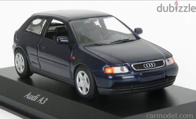 Audi A3 1996 diecast car model 1;43. 3
