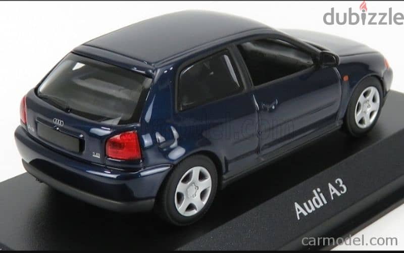 Audi A3 1996 diecast car model 1;43. 4