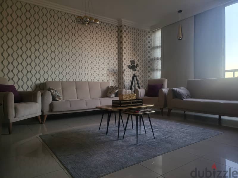 Fully Furnished 7th-Floor with spectatular view in Vibrant Mar Mikhael 1