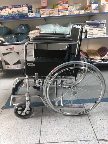 Chrome Plated Wheelchair كرسي متحرك 2