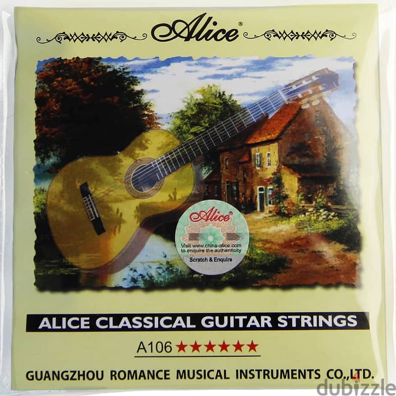 Alice Classical Guitar Strings A106 0