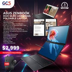 ASUS Zenbook ASUS Zenbook Duo OLED UX8406MA Foldable Laptop