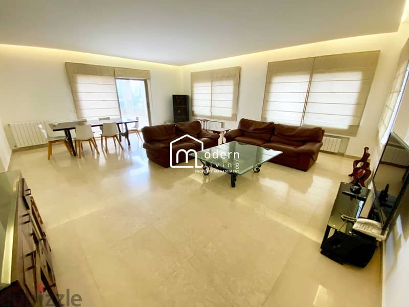 200 Sqm + 160 Sqm Terrace - Apartment For Rent In Horsh Tabet 2